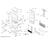 Схема №1 KAN92VCQ0C с изображением Дверь для холодильника Bosch 00718074