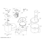 Схема №2 MCM20755 с изображением Нож для кухонного комбайна Bosch 00758166