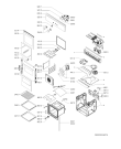 Схема №1 AKZ 107 WH с изображением Модуль (плата управления) для духового шкафа Whirlpool 481921478695
