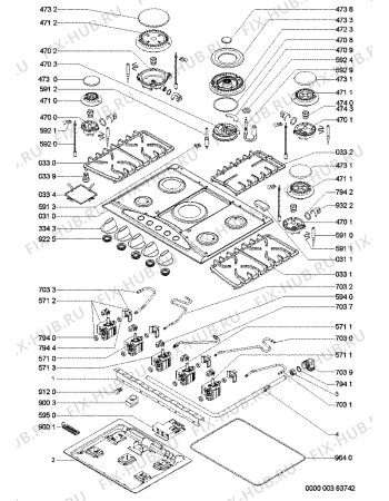 Схема №1 AKM393IX1 (F091848) с изображением Инструкция по эксплуатации для плиты (духовки) Indesit C00362314