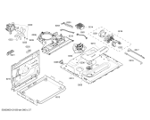 Схема №4 HL658540F с изображением Фронтальное стекло для духового шкафа Siemens 00477981