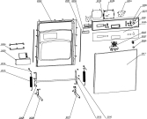 Схема №3 DEDW45S с изображением Ящик (корзина) для посудомойки DELONGHI DAU1591030