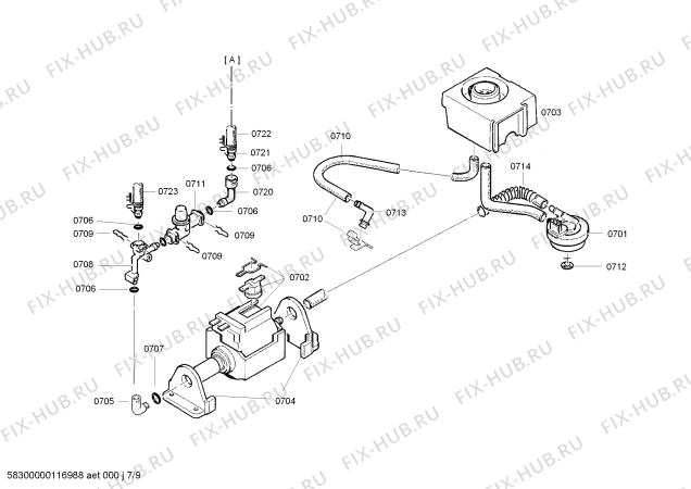 Схема №4 TK68009 Surpresso S65 с изображением Емкость для кофеварки (кофемашины) Siemens 00438608