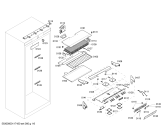 Схема №3 T30IR70FSS с изображением Выдвижной ящик для холодильной камеры Bosch 00449079