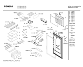 Схема №2 KS30U641 с изображением Часть корпуса для холодильной камеры Siemens 00168219