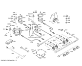 Схема №1 PCK755XEU с изображением Блок подключения для плиты (духовки) Bosch 00605854