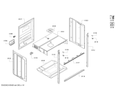 Схема №5 U15E52S3GB с изображением Фронтальное стекло для духового шкафа Bosch 00688791
