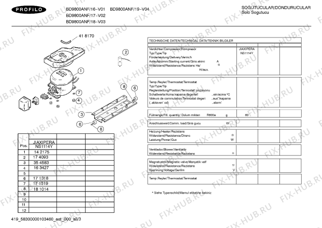 Схема №2 X5KCUBR400 с изображением Дверь для холодильной камеры Bosch 00216847