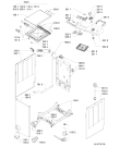 Схема №1 TGW 7200 с изображением Модуль (плата) для стиралки Whirlpool 481010593840