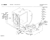 Схема №5 0730101650 SMS36100 с изображением Панель для посудомойки Bosch 00117300