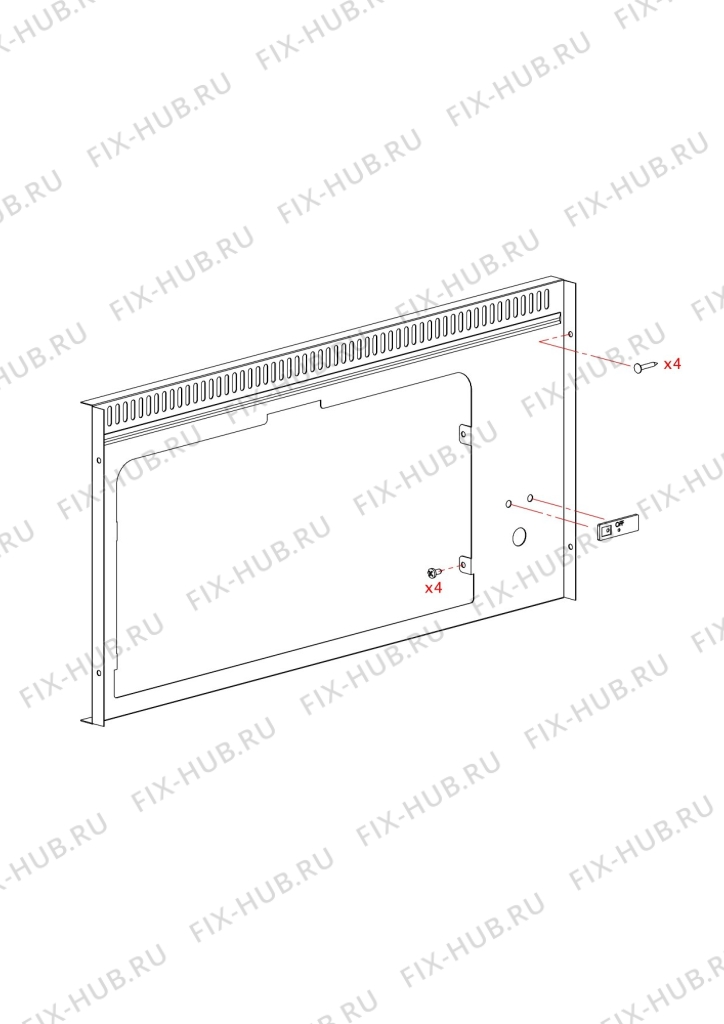 Большое фото - Всякое для холодильника Electrolux 1053115216 в гипермаркете Fix-Hub