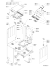 Схема №1 WP12T497 с изображением Клавиша для стиральной машины Whirlpool 481010443769