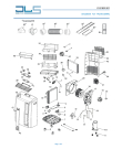 Схема №1 PACAN130HPEL с изображением Покрытие для кондиционера DELONGHI 5915110801