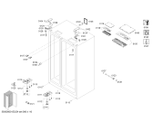 Схема №4 SXSVZFCPE с изображением Выдвижной ящик для холодильника Bosch 00704480