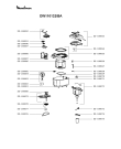 Схема №1 OW110130/BAB с изображением Ножка для хлебопечки Moulinex SS-188081