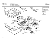 Схема №1 EK77561 с изображением Стеклокерамика для плиты (духовки) Siemens 00209852