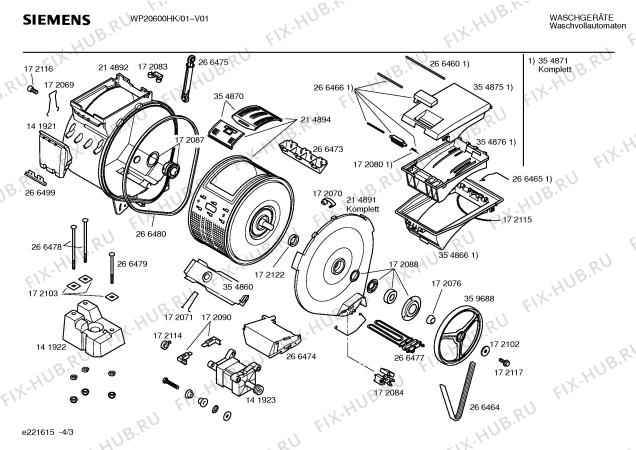 Схема №2 CR60810IL CONSTRUCTA CR6081 с изображением Шестерня для стиралки Bosch 00172118