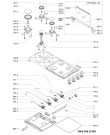 Схема №1 AKM260NB7 (F091829) с изображением Втулка для духового шкафа Indesit C00326556