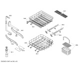 Схема №1 SE2HNH4 с изображением Передняя панель для посудомоечной машины Bosch 00445479