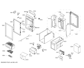 Схема №1 RF413202 с изображением Силовой модуль для холодильной камеры Bosch 00743179