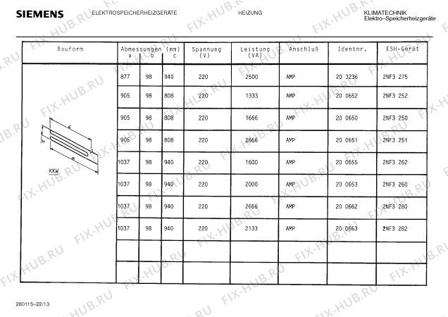 Схема №13 2NF3131 с изображением Нагревательный элемент для электропечи Siemens 00081112