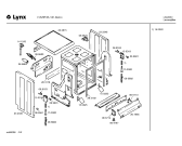 Схема №4 CG550S4 DOMO500 с изображением Крышка для посудомойки Bosch 00093150