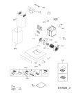 Схема №1 DGHBS 94 AM X с изображением Монтажный набор для вытяжки Whirlpool 482000094781