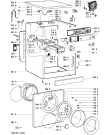 Схема №1 AWP 061/5 с изображением Рукоятка для стиралки Whirlpool 481249818356