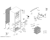 Схема №1 KG39VV43 с изображением Дверь для холодильника Siemens 00681053