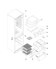 Схема №6 WBR 3512 S с изображением Контейнер для холодильной камеры Whirlpool 480188800264