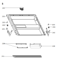 Схема №4 ADP 925 IX с изображением Панель для посудомоечной машины Whirlpool 482000097094