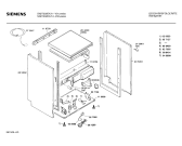 Схема №2 SN27302DK с изображением Передняя панель для посудомойки Siemens 00285163