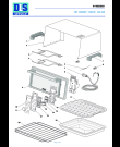 Схема №1 DO420 с изображением Холдер для плиты (духовки) DELONGHI 6911810118