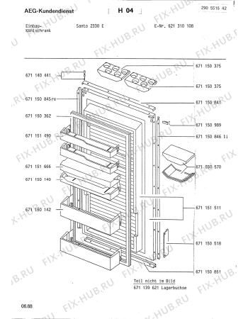 Схема №1 621 510 108 GB с изображением Дверь для холодильника Aeg 8996711516667