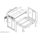 Схема №5 CH10320 с изображением Панель управления для плиты (духовки) Bosch 00667297