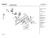 Схема №3 WA21070 с изображением Панель управления для стиралки Siemens 00289445