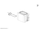 Схема №1 TAT6A117 ComfortLine с изображением Выдвижной ящик для тостера (фритюрницы) Bosch 12012397