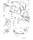 Схема №1 A 2000 с изображением Ручка (крючок) люка для стиральной машины Whirlpool 481249878056