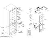 Схема №2 KGH49A03GB с изображением Панель управления для холодильной камеры Bosch 00681997