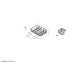 Схема №4 3VN303BA с изображением Передняя панель для электропосудомоечной машины Bosch 11018638