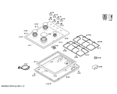Схема №1 OC53 с изображением Столешница для плиты (духовки) Bosch 00249414