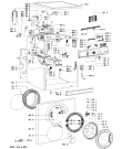 Схема №1 AWO/D 7740      WP с изображением Декоративная панель для стиральной машины Whirlpool 480111100105