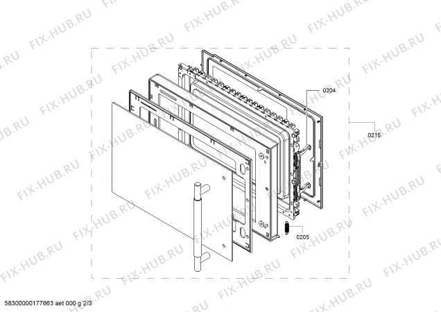 Схема №3 HMB45C463X с изображением Диод для микроволновой печи Bosch 00632599