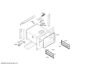 Схема №4 HBC26D570 с изображением Дисплейный модуль для духового шкафа Bosch 00664919