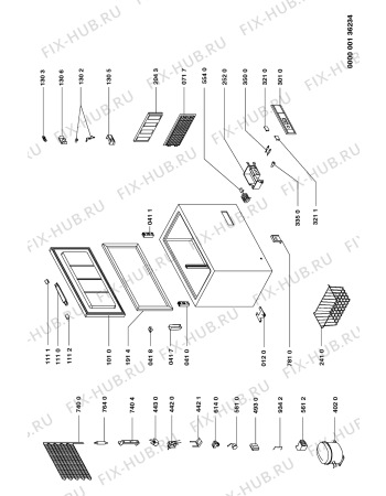 Схема №1 S 25/06 с изображением Фитинг для холодильника Whirlpool 481946288082
