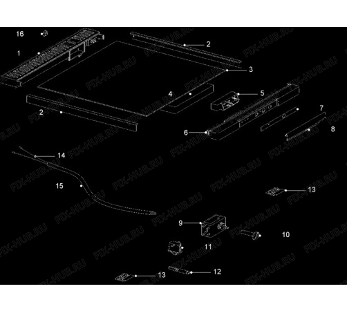 Взрыв-схема холодильника Electrolux ER8146B/GR - Схема узла Electrical equipment 268