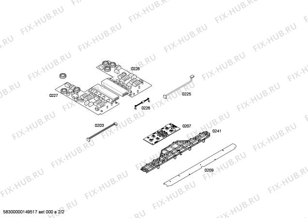 Взрыв-схема плиты (духовки) Bosch PIL851Q14E B0.4I.80.SQ.28S.X.BevF - Схема узла 02