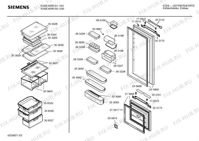 Схема №1 IC191930 с изображением Инструкция по эксплуатации Gaggenau для холодильника Siemens 00528043