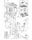 Схема №1 WP 80 с изображением Обшивка для посудомойки Whirlpool 480140101352