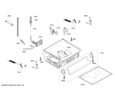 Схема №4 SE25E258EU с изображением Инструкция по эксплуатации для посудомоечной машины Siemens 00540615